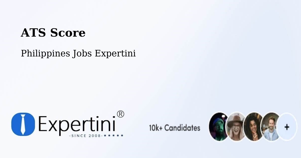 Resume ATS Score & Job Description Match Tool – Caba - Philippines Jobs Expertini