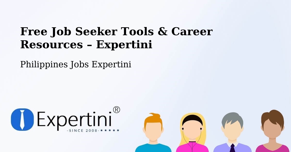 Free Job Seeker Tools & Career Resources – Caba - Caba, Philippines Jobs Expertini