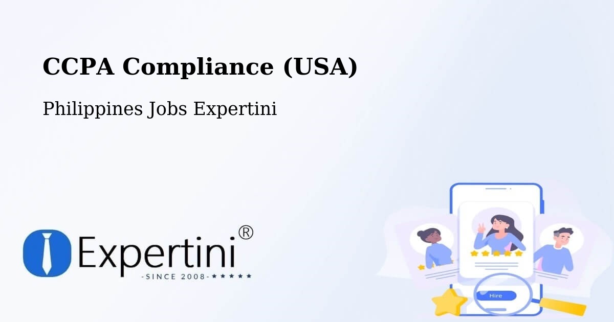 CCPA Privacy Rights & Compliance Notice – Caba - Philippines Jobs Expertini