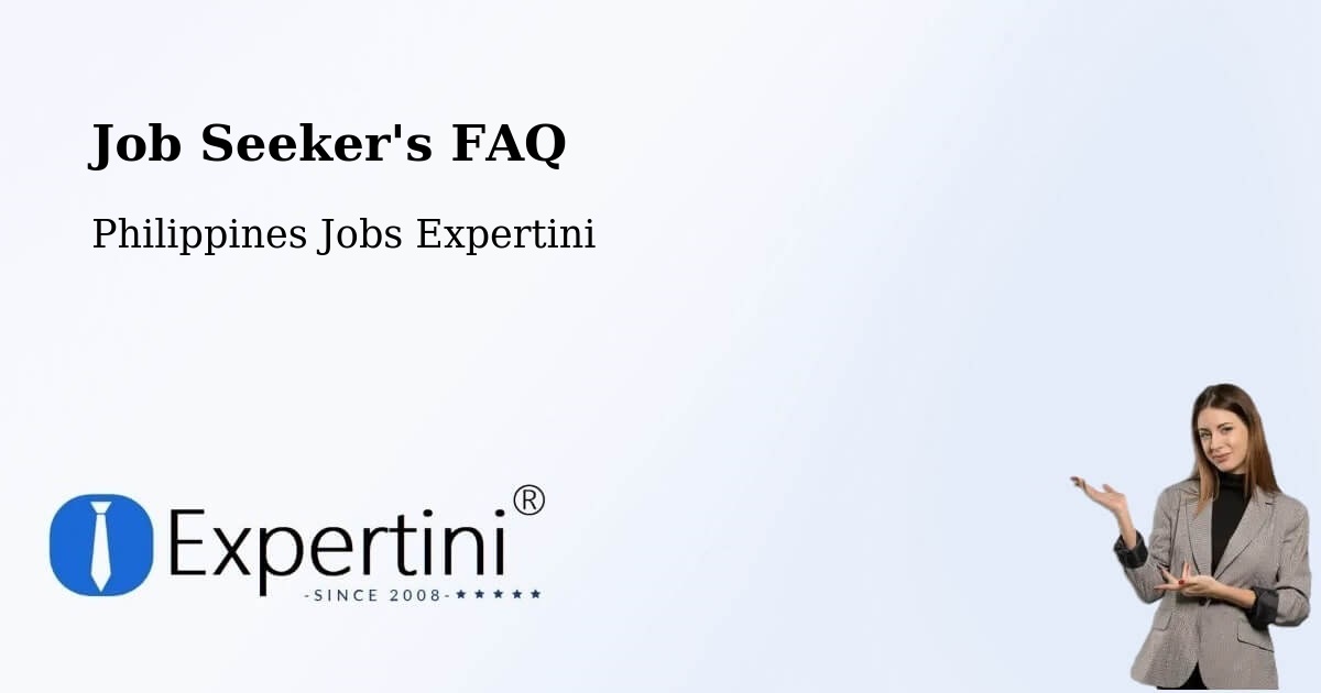 Job Seeker FAQ – Caba - Philippines Jobs Expertini