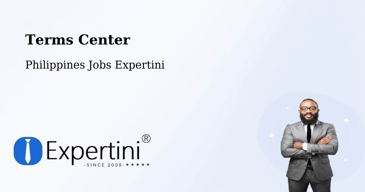Terms of Service – Caba - Philippines Jobs Expertini